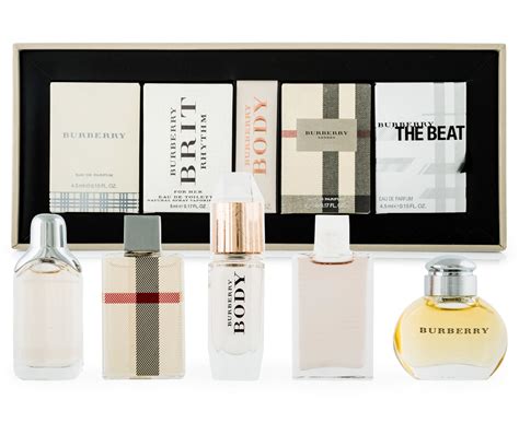 burberry miniaturenset herren|burberry her fragrance.